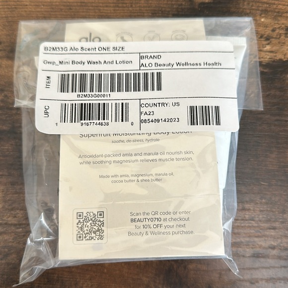 NWT ALO Yoga Mega-C Body Wash and Superfruit Body Lotion Mini Duo Sample Set - Picture 6 of 6